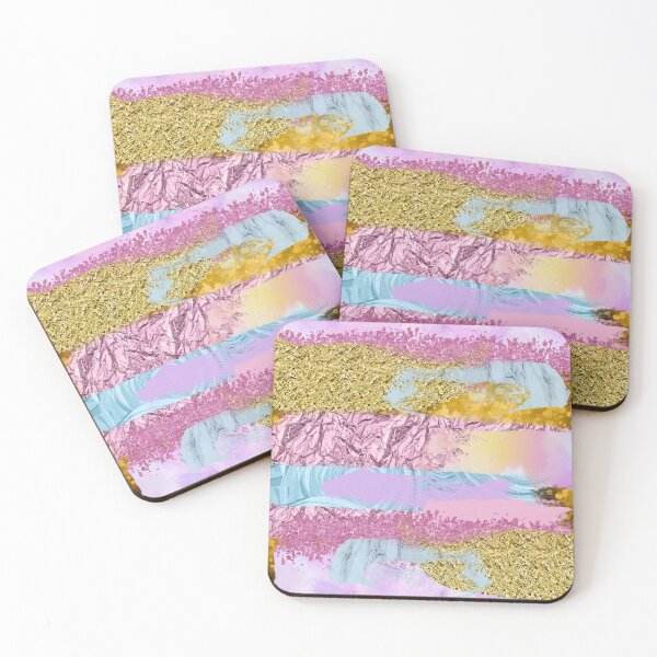 Item preview, Purple Plum Gold & Blue Brushes designed and sold by Bliss Find And Design.