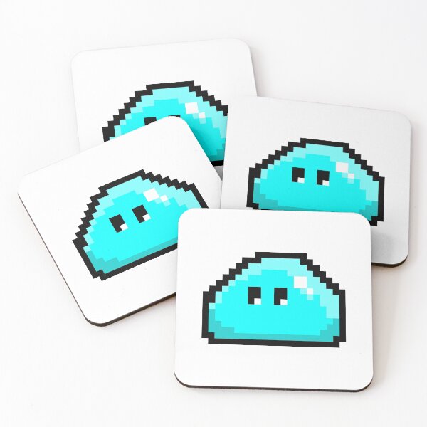 Item preview, Blue Pixel Slime designed and sold by SwirlyQuentin.