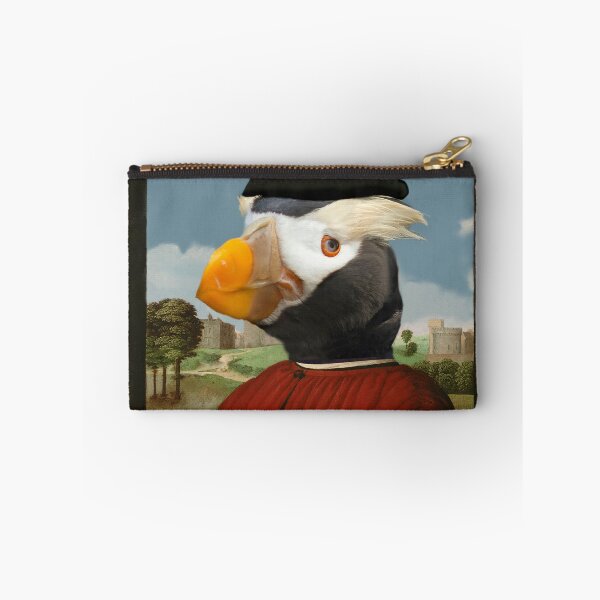 Item preview, Renaissance Puffin  - Fratercula cirrhata in red designed and sold by TheCurators.