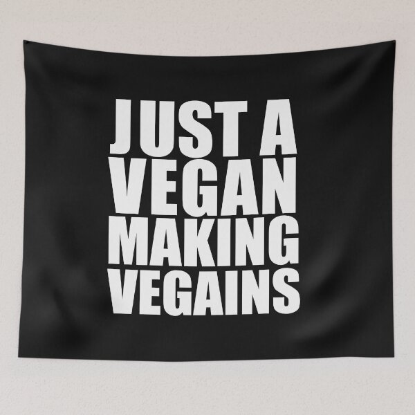Item preview, Vegains Vegan Vegetarian Plant based Diet Workout Gym designed and sold by losttribe.
