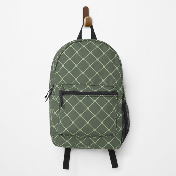 Item preview, Forest Green Classic Diagonal Grid designed and sold by Sharon Schwalbe.