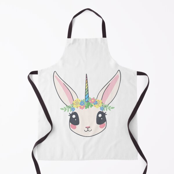 Item preview, Bunnycorn Cute Kawaii with floral crown - Beautiful gift for girls designed and sold by TamGustam.
