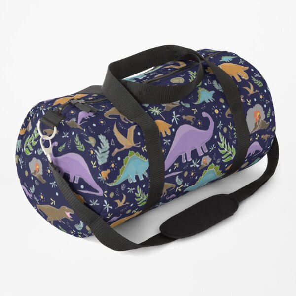 Dinosaurs at Night Duffle Bag