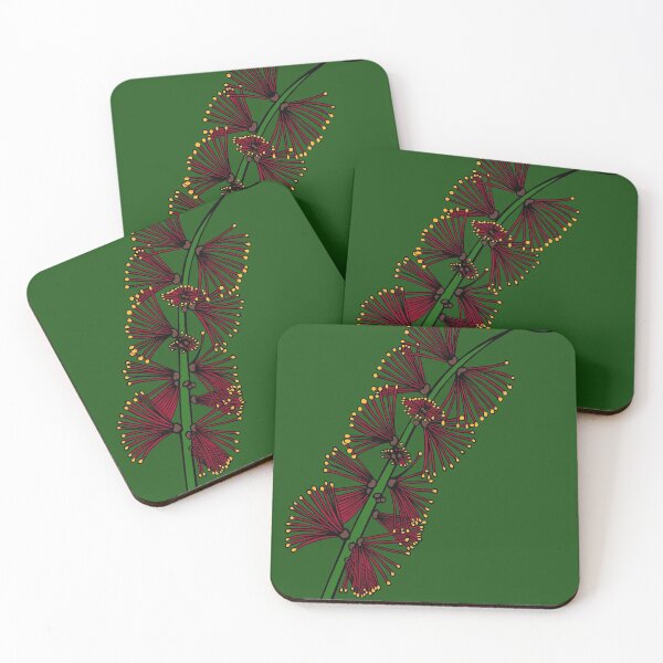 Item preview, Crimson Bottlebrush designed and sold by Anne van Alkemade.