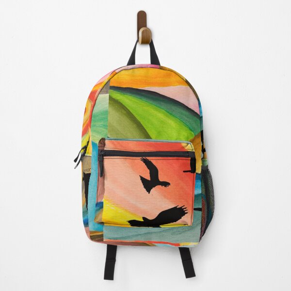 Item preview, Sunset with birds designed and sold by leeloolook.