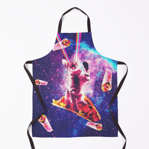 Item preview, Outer Space Taco Cat - Rainbow Laser Eyes, Burrito designed and sold by SkylerJHill.