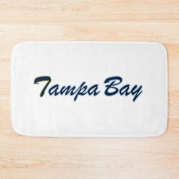 Item preview, Baseball Fan of Tampa Bay Navy Yellow and Blue on White designed and sold by gkillerb.