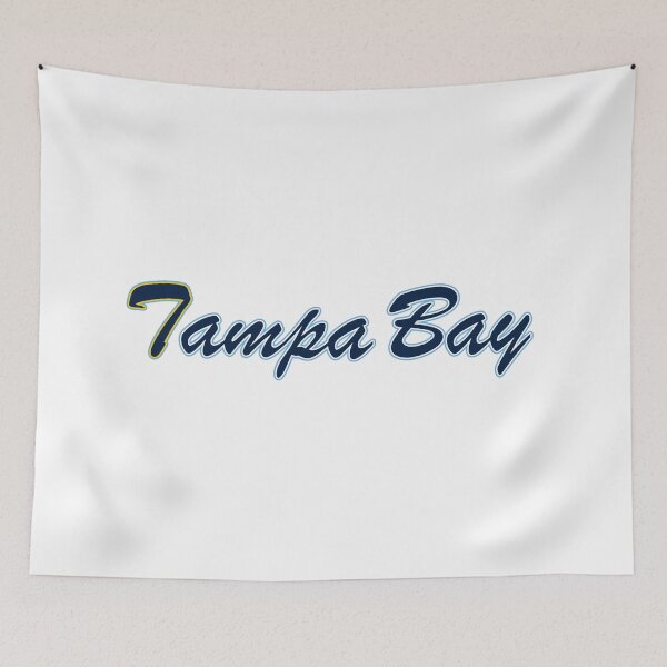 Item preview, Baseball Fan of Tampa Bay Navy Yellow and Blue on White designed and sold by gkillerb.