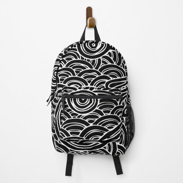 Item preview, Authentic Aboriginal Art - Meeting Places B&W designed and sold by HogarthArts.