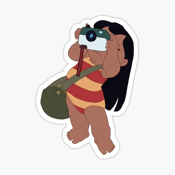 Photographer Lilo sticker Sticker