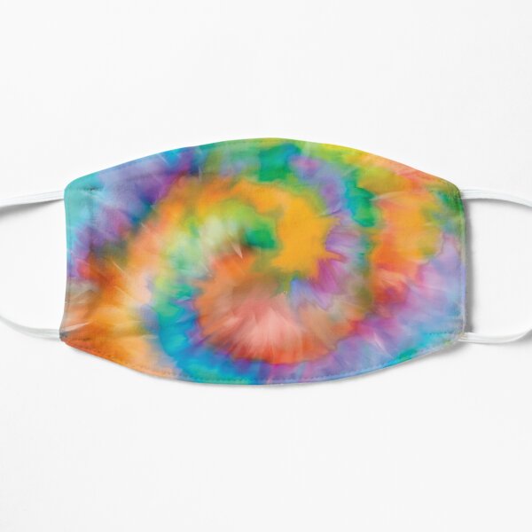 Sunburst Tie Dye Swirl Mask