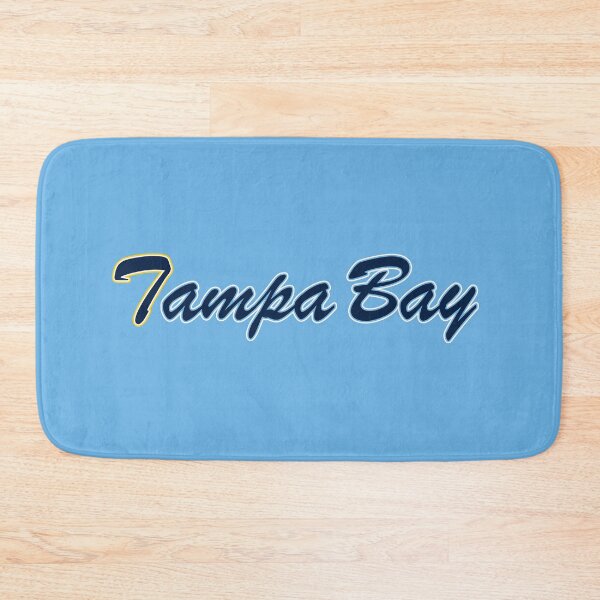 Item preview, Baseball Fan of Tampa Bay Navy Yellow and White on Blue designed and sold by gkillerb.