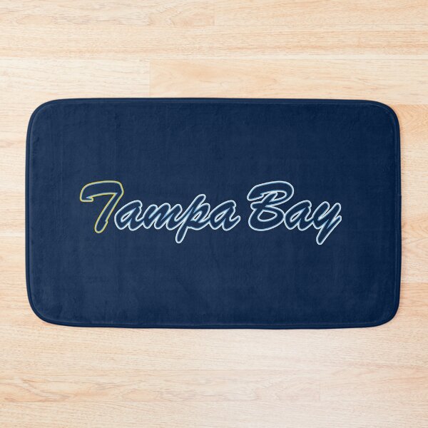 Item preview, Baseball Fan of Tampa Bay Navy Yellow Blue and White on Navy designed and sold by gkillerb.