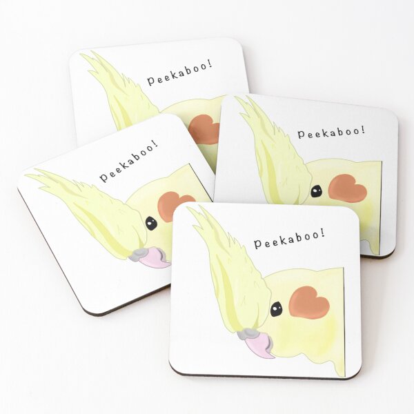 Item preview, Peekaboo With Cockatiel designed and sold by legitparrot.