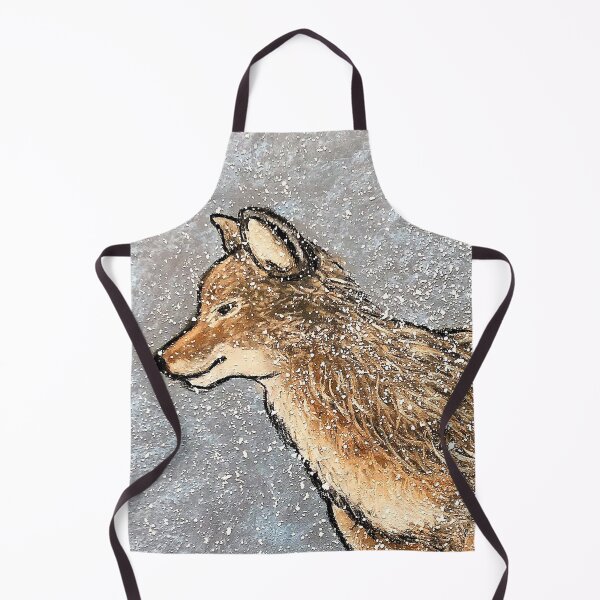 Item preview, Snowfall in Early Spring - Coyote designed and sold by Rachael Garcia.