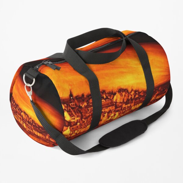 Pittenweem West Shore, Pumpkin Carving Duffle Bag