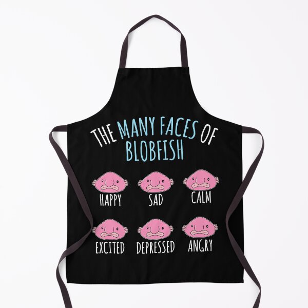 Item preview, The Many Faces Of Blobfish designed and sold by modernmerch.