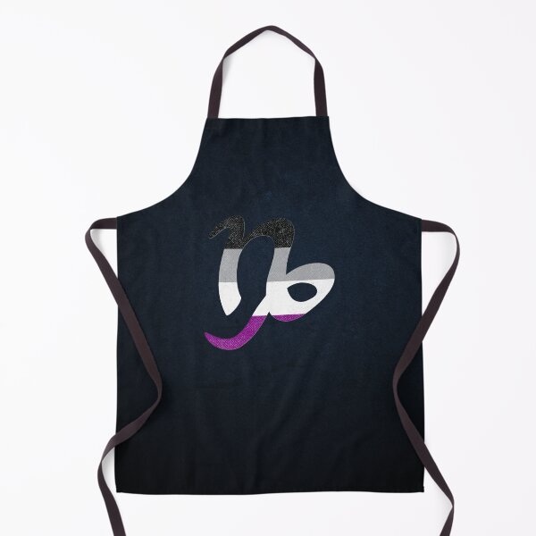 Item preview, Asexual Pride Flag Capricorn Zodiac Sign designed and sold by Patrick Hiller.