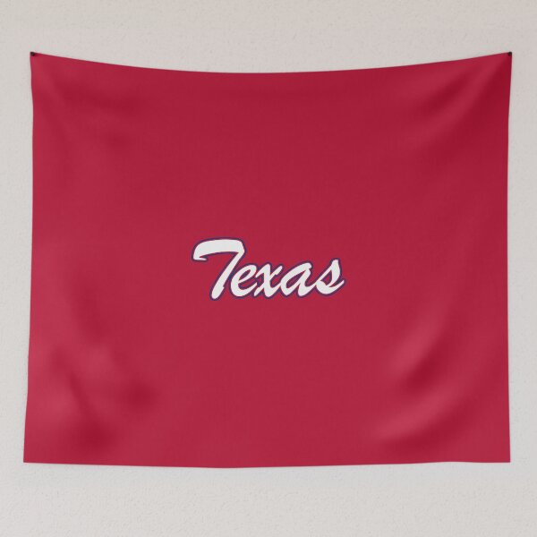 Item preview, Baseball Fan of Texas White and Blue on Red designed and sold by gkillerb.