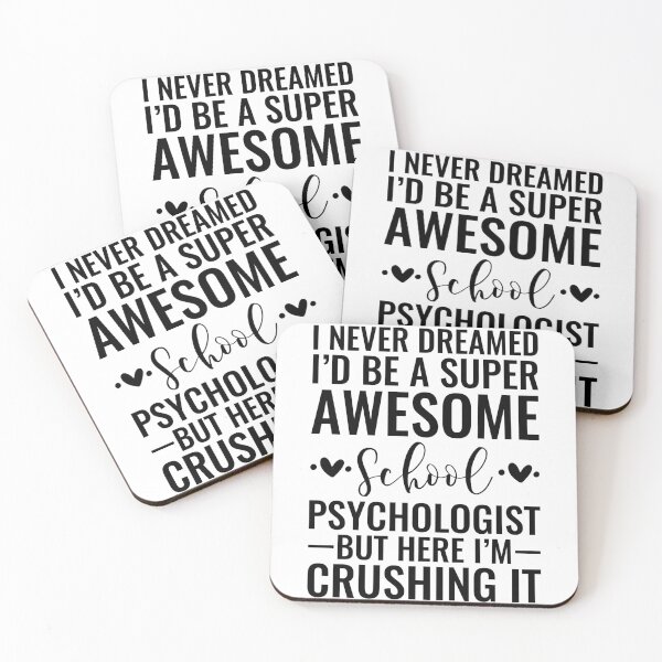 Item preview, I Never Dreamed I'd Be A Super Awesome School Psychologist  designed and sold by kamrankhan.