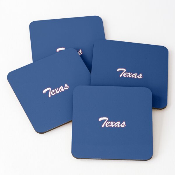 Item preview, Baseball Fan of Texas White and Red on Blue designed and sold by gkillerb.