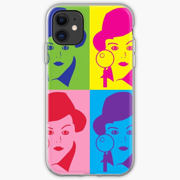 Murder, She Wrote Sticker iPhone Soft Case