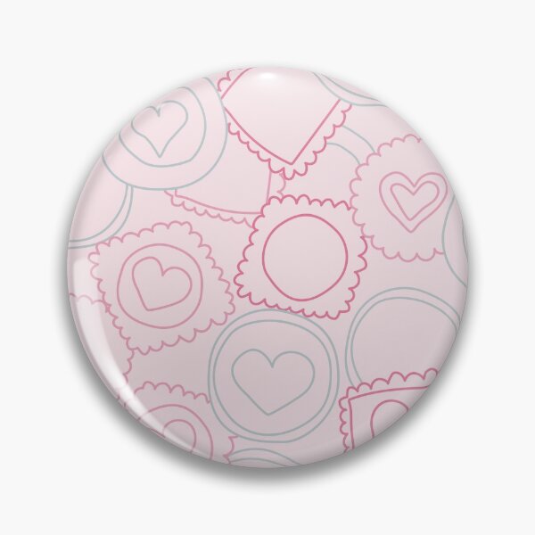 Item preview, Light pink sweet love cookies designed and sold by marufemia.