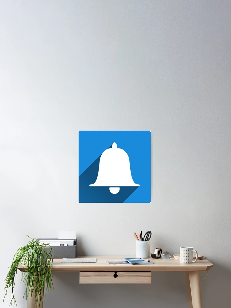 Thumbnail 2 of 3, Poster, Notification Bell designed and sold by RafaelMinatto.