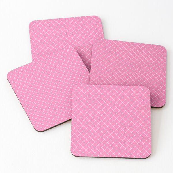 Item preview, Pretty Pinks Classic Diagonal Grid designed and sold by Sharon Schwalbe.
