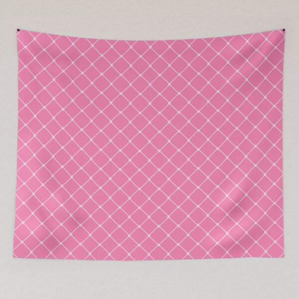 Item preview, Pretty Pinks Classic Diagonal Grid designed and sold by Sharon Schwalbe.