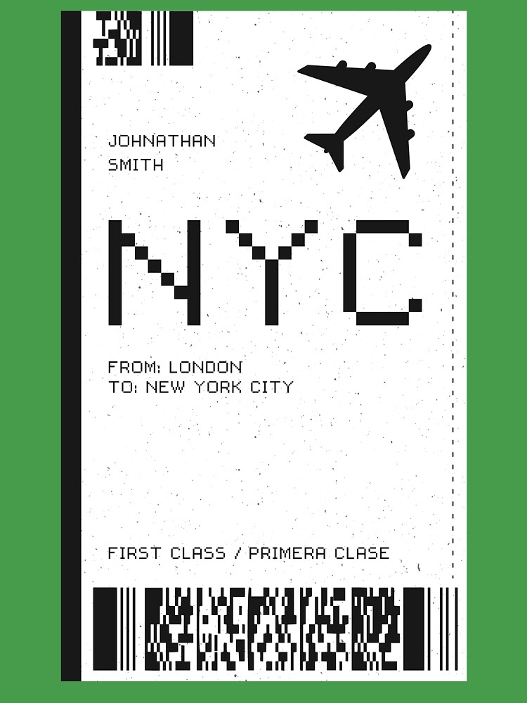 Designer Passport Cover - New York NYC