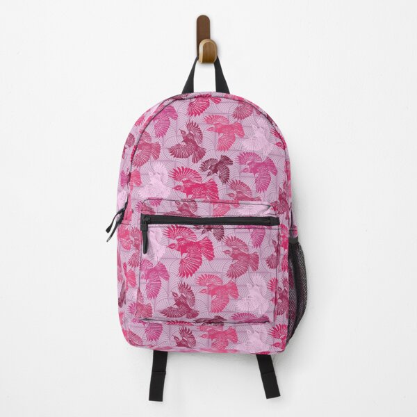 Item preview, New Zealand Tui Bird - Pink and Lilac designed and sold by lolomastudio.