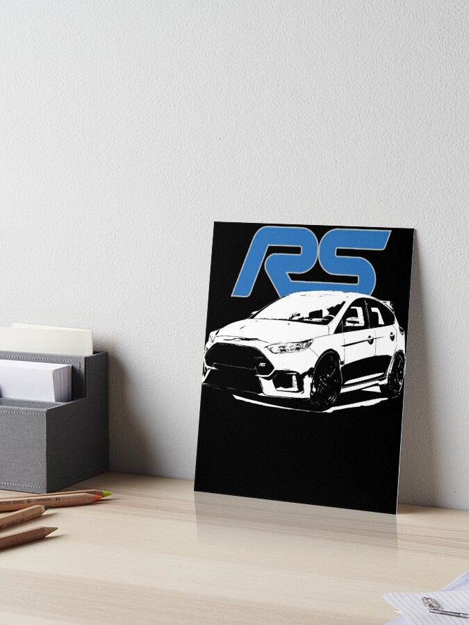 FORD FOCUS RS MK 1 MOUSEMAT LIMITED EDITION CLASSIC DESIGN PERSONALISE WITH  REG