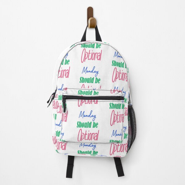 Item preview, Monday Should be Optional designed and sold by Bouchfashions.