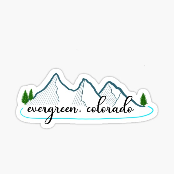 Item preview, Evergreen, CO designed and sold by kendallhunt.