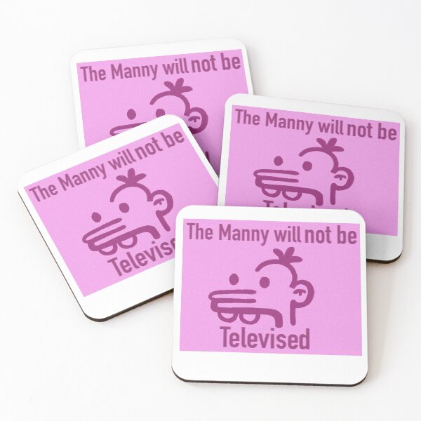 Item preview, The manny will not be televised  designed and sold by Priority-pink.