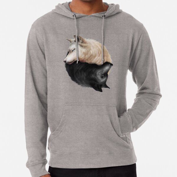 Yin Yang Wolf Hoodies Sweatshirts for Sale Redbubble