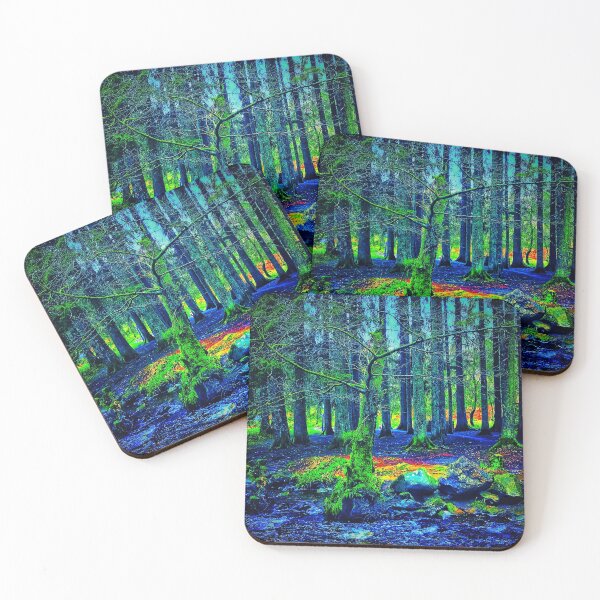 Item preview, Abstract Trees in Loch Ard Forest designed and sold by GillianSweeney.