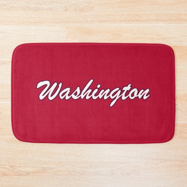 Item preview, Baseball Fan of Washington White and Blue on Red designed and sold by gkillerb.