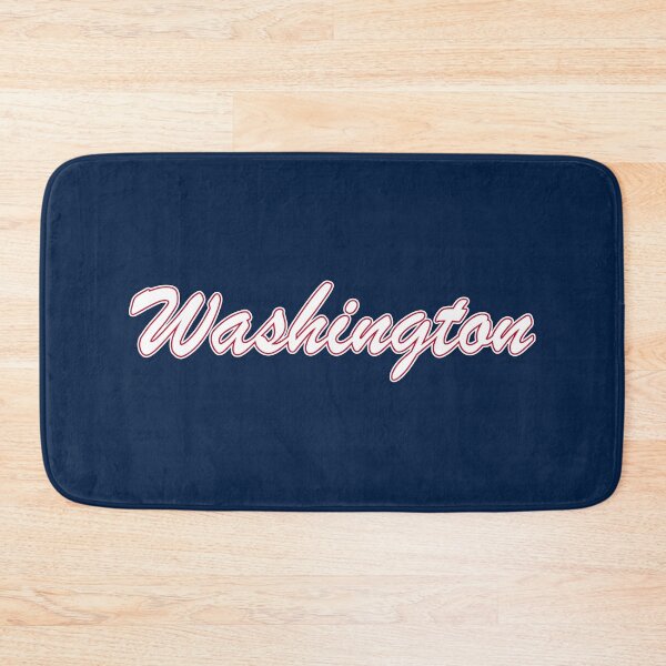 Item preview, Baseball Fan of Washington White and Red on Blue designed and sold by gkillerb.