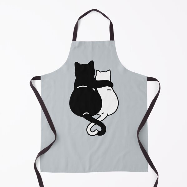 Item preview, Black and white cats snuggled up together designed and sold by headpossum.