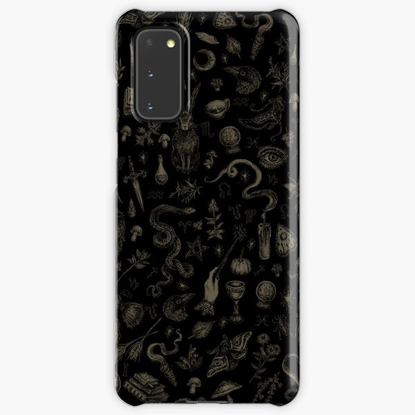 Just Witch Things (black and beige) Samsung Galaxy Snap Case