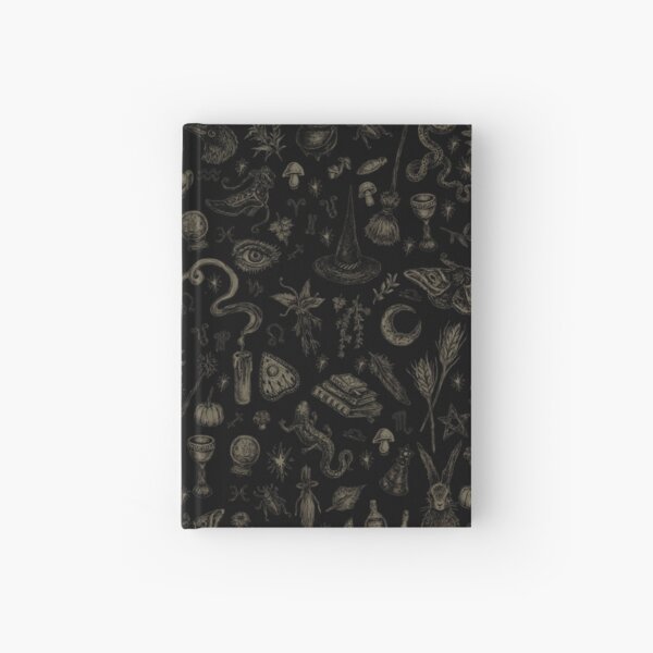 Vista previa del artículo con la obra «Just Witch Things (negro y beige)», diseñado y vendido por Brett Manning.