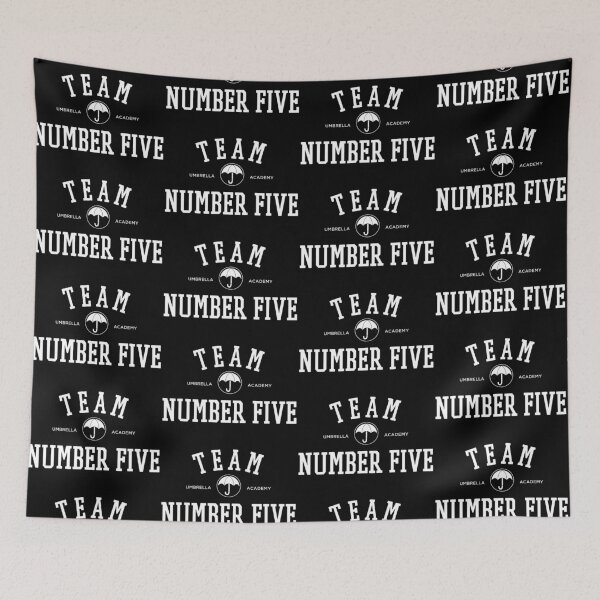 Item preview, TEAM NUMBER FIVE THE UMBRELLA ACADEMY designed and sold by localfandoms.