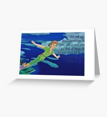 Peter Pan Greeting Card