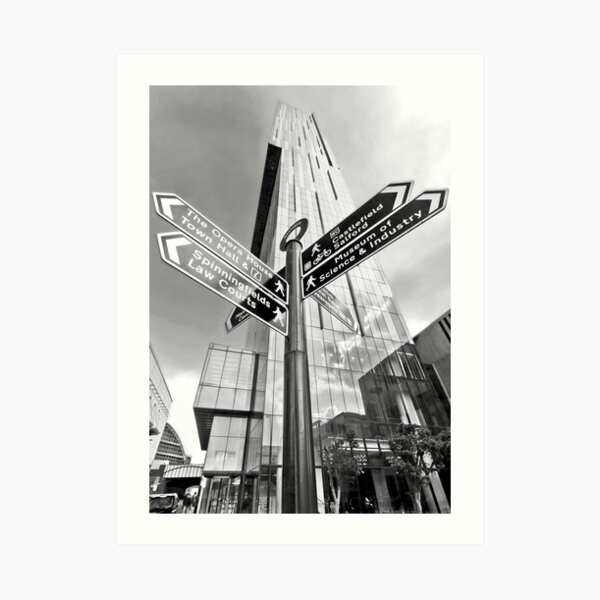 Beetham Tower, Manchester City Centre Art Print