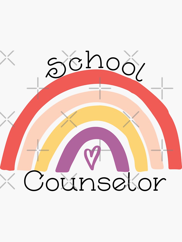 Thumbnail 3 of 3, Sticker, School Counselor designed and sold by EvyStickersx.