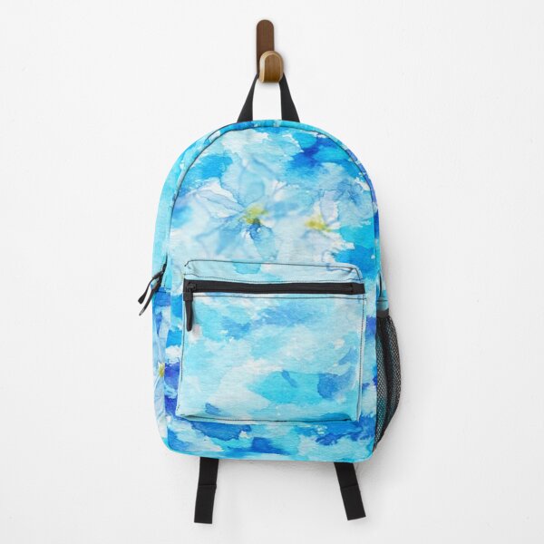 Item preview, abstract blue hydrangea  designed and sold by ColorandColor.