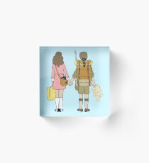 Moonrise Kingdom - Suzy & Sam Acrylic Block