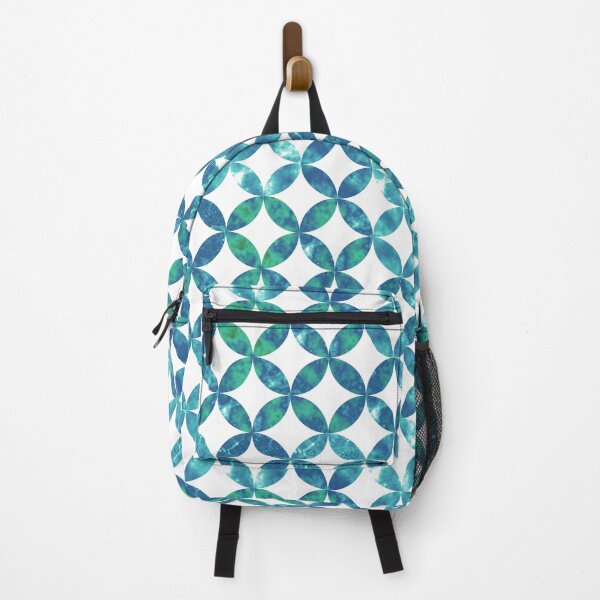 Item preview, Blue and Green Circle Diamond Pattern designed and sold by babymel515.